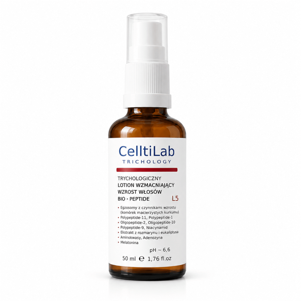 celltilab trychologiczny lotion wzmacniający wzrost włosów bio peptide