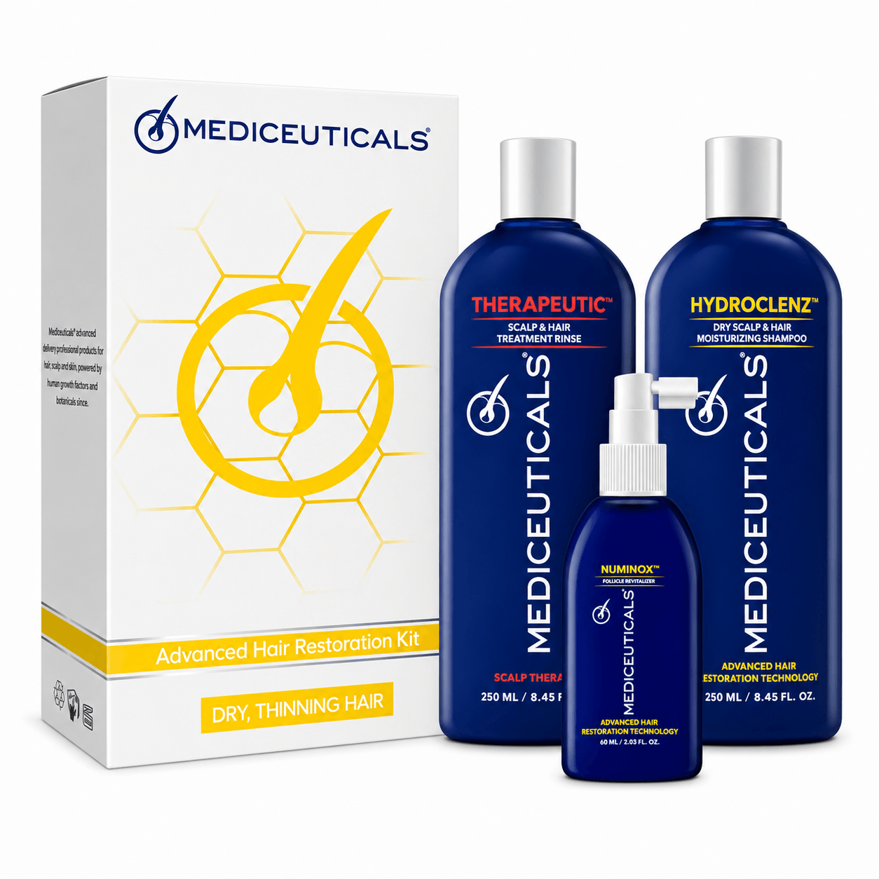 mediceuticals for hair loss dry – zestaw na wypadanie włosów mediceuticals for hair loss dry – zestaw na wypadanie włosów