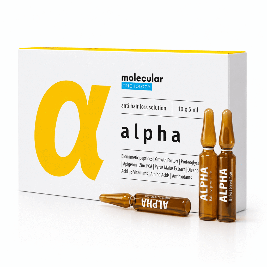 molecular trichology alpha hair loss prevention solution ampułki z serum 10×5 ml