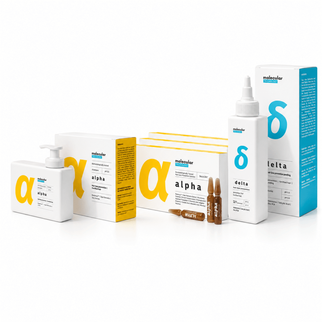 molecular trichology alpha hair loss prevention solution zestaw