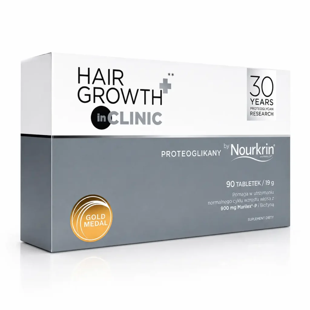 nourkrin® hairgrowth + inclinic – proteoglikany