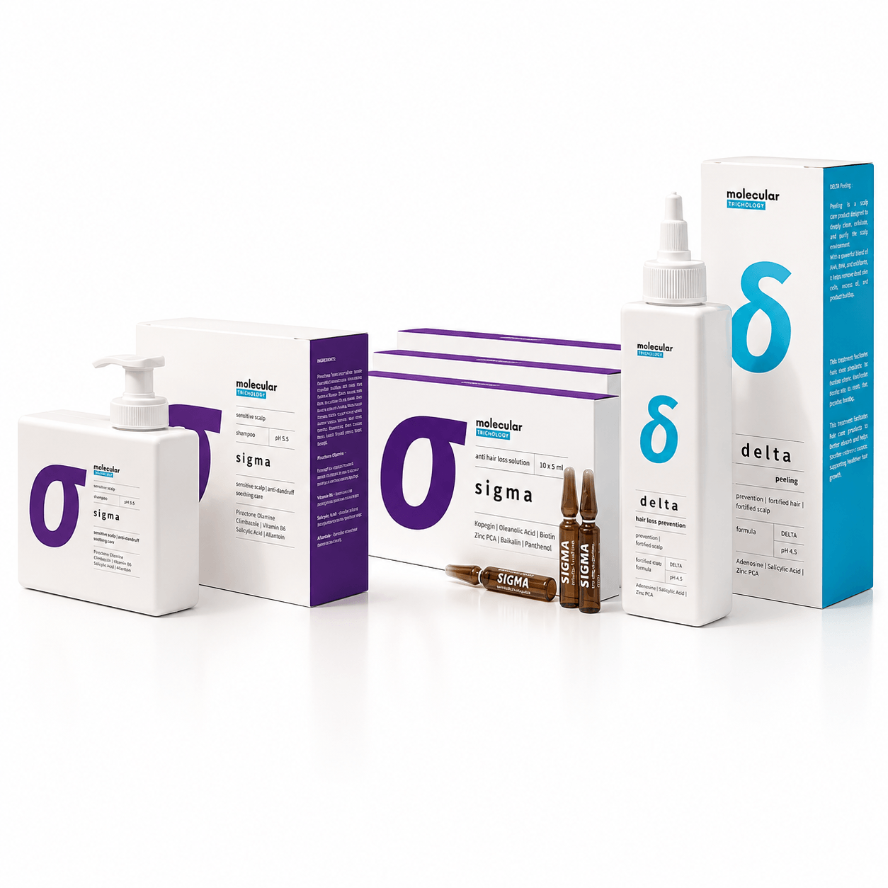 molecular trichology sigma oily scalp solution zestaw molecular trichology sigma oily scalp solution zestaw